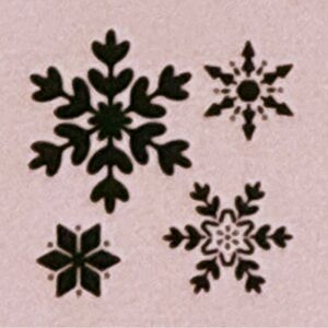 Snowflake ❄️ ❄️ Seasonal Holiday Stencil 12x12 – DIY Wall Art Craft (1 Sheet)